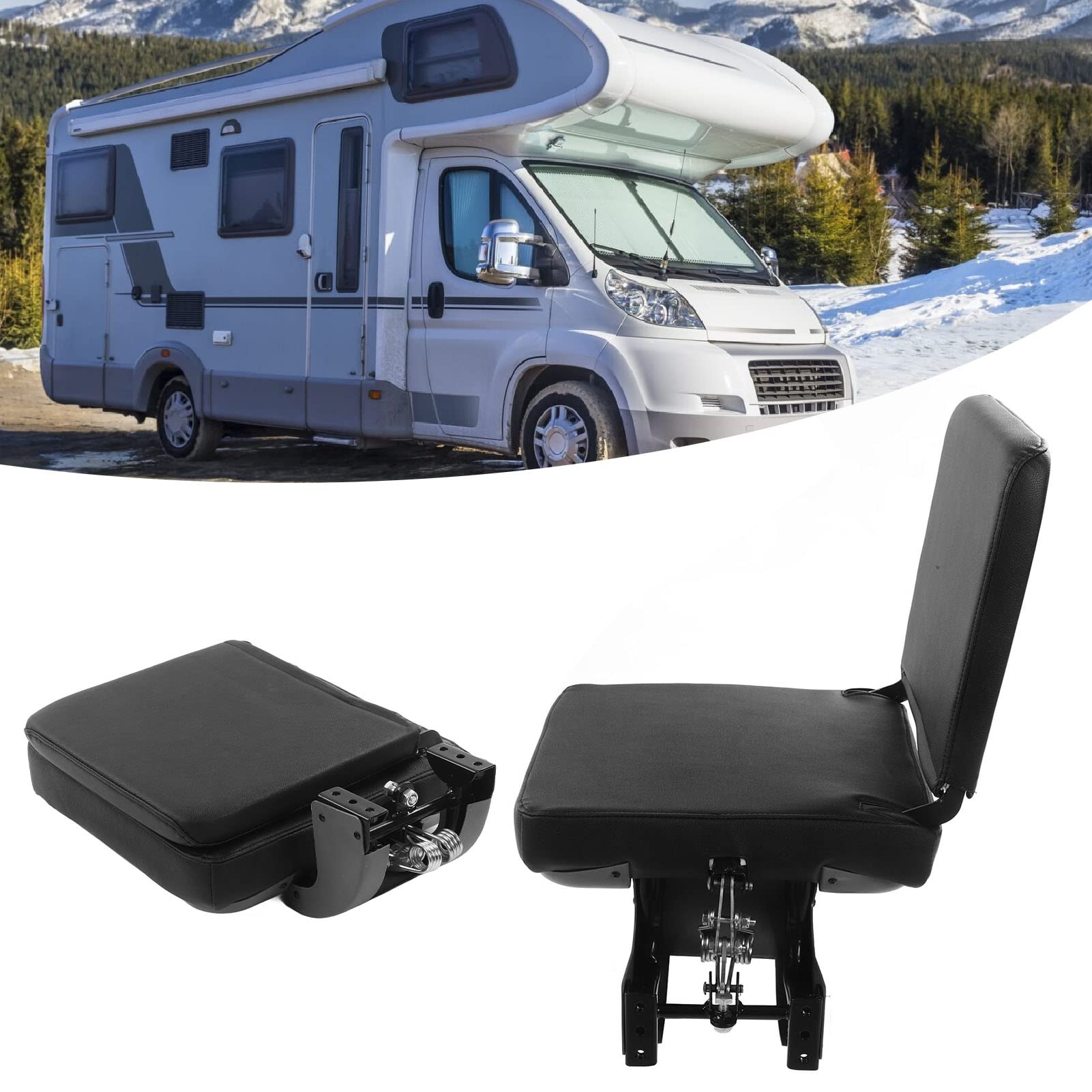 Trailwood Crafter klapstoel camping - Zwart