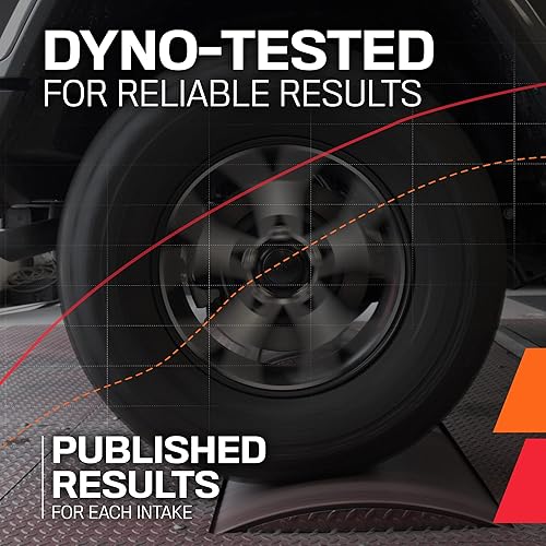 Miniatura 5 de K&N - sistema de admisión de aire frío Alto rendimiento, aumenta la potencia Compatible con ChevyGMCCadillac 2007-2009 (Avalanche, Silverado 1500,