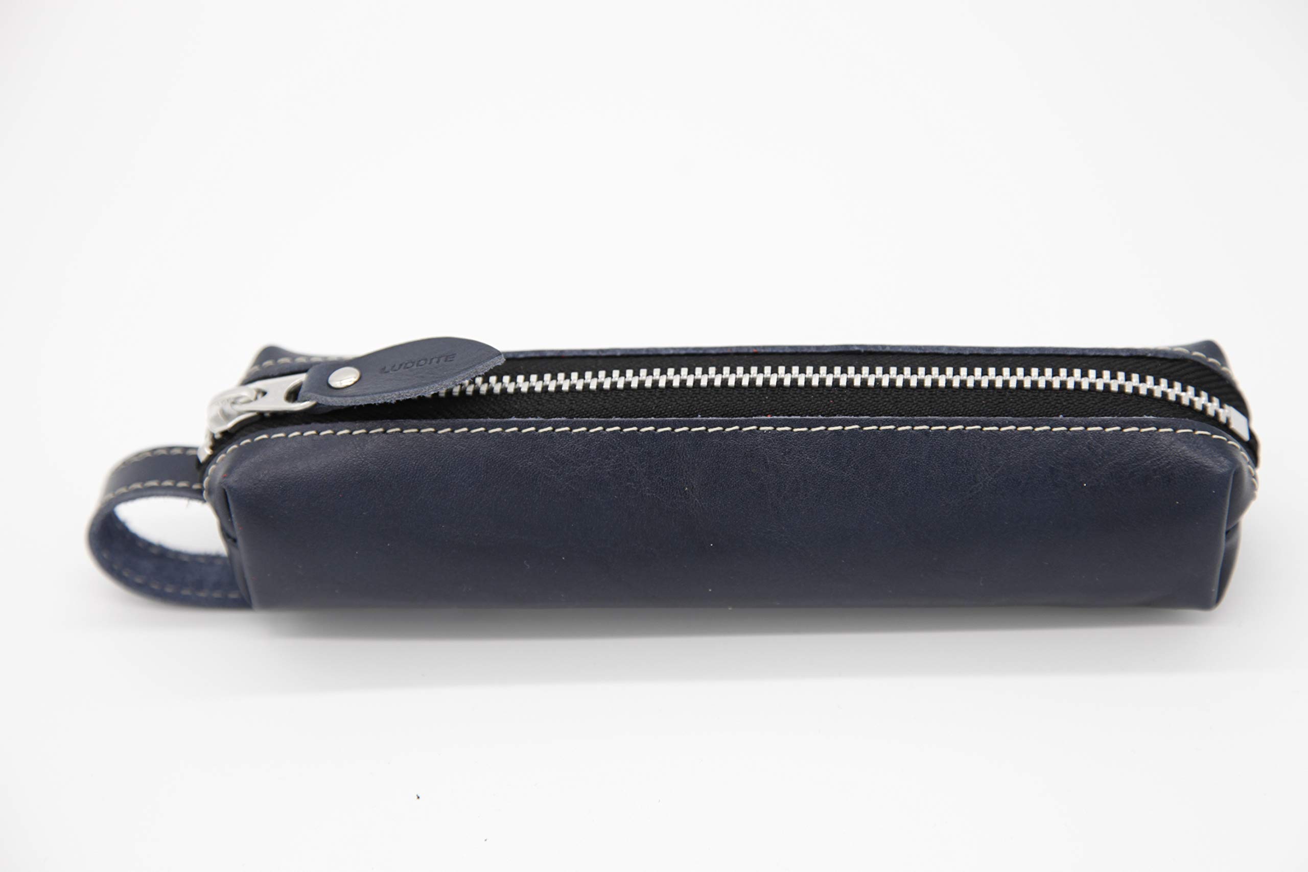 Amazon | ラダイト バトンペンケース 革製 ネイビー LDK-BPN-11 | ペン