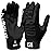 Nxtrnd G1 Youth Football Gloves, Kids Sticky Receiver Gloves (Black, Youth Medium)