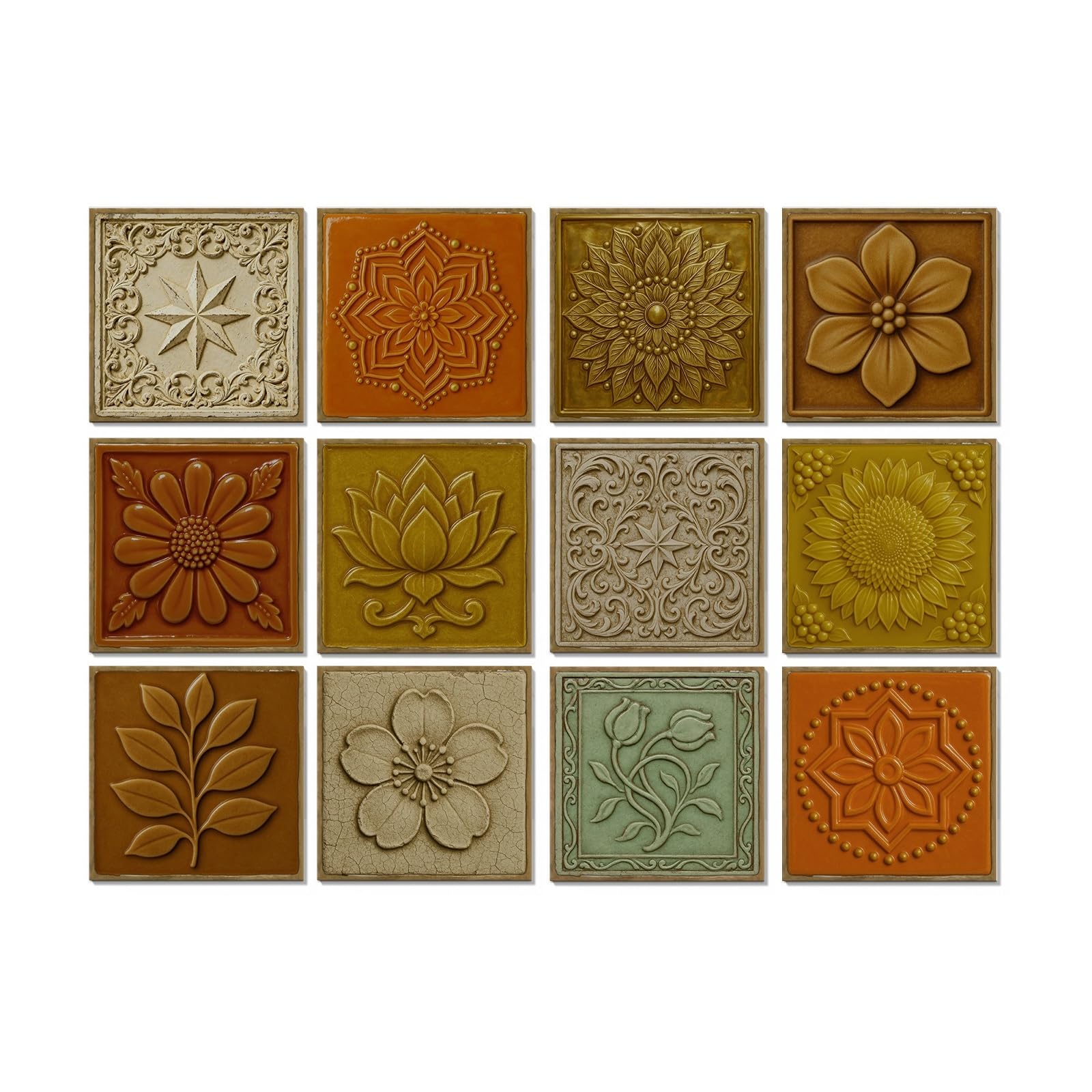 CYWDHFO Self-Adhesive Wall Stickers Home Modified Tile