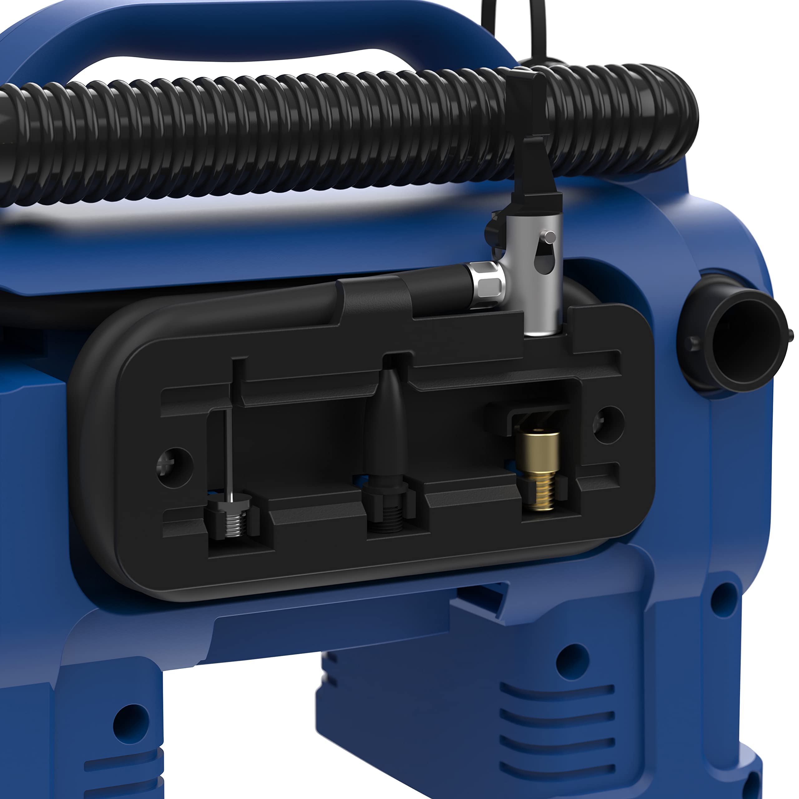 Güde Akku Kompressor K 18-0 (18V oder Zigarettenanzünder, max. Druck: 11 bar, eff. Liefermenge 0 bar: 10 l/min, Luftvolumenstrom: 22 m³/h, LED-Arbeitsscheinwerfer, ohne Akkupack und Ladegerät)