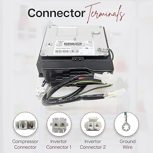 Miniatura 5 de GARP WR49X10283, AP5669522 Tablero de control del inversor para refrigeradores compatibles con GE