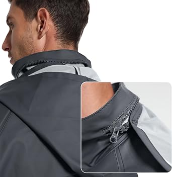 Men’s Workwear 3-Piece Waterproof PU Rain Suit Set