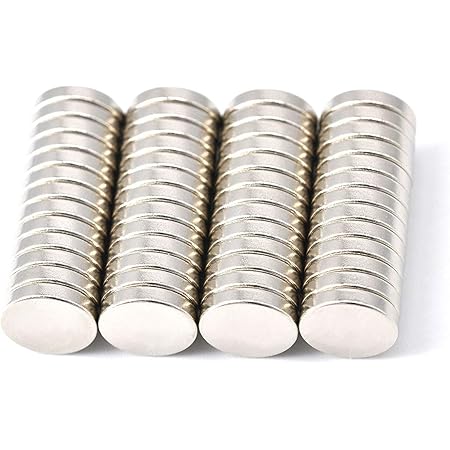 Magenesis Neodymium 10 x 2 mm 52 Pieces Mini Magnets Extremely Strong Approx. 2 kg Adhesive Strength-Stomach esis