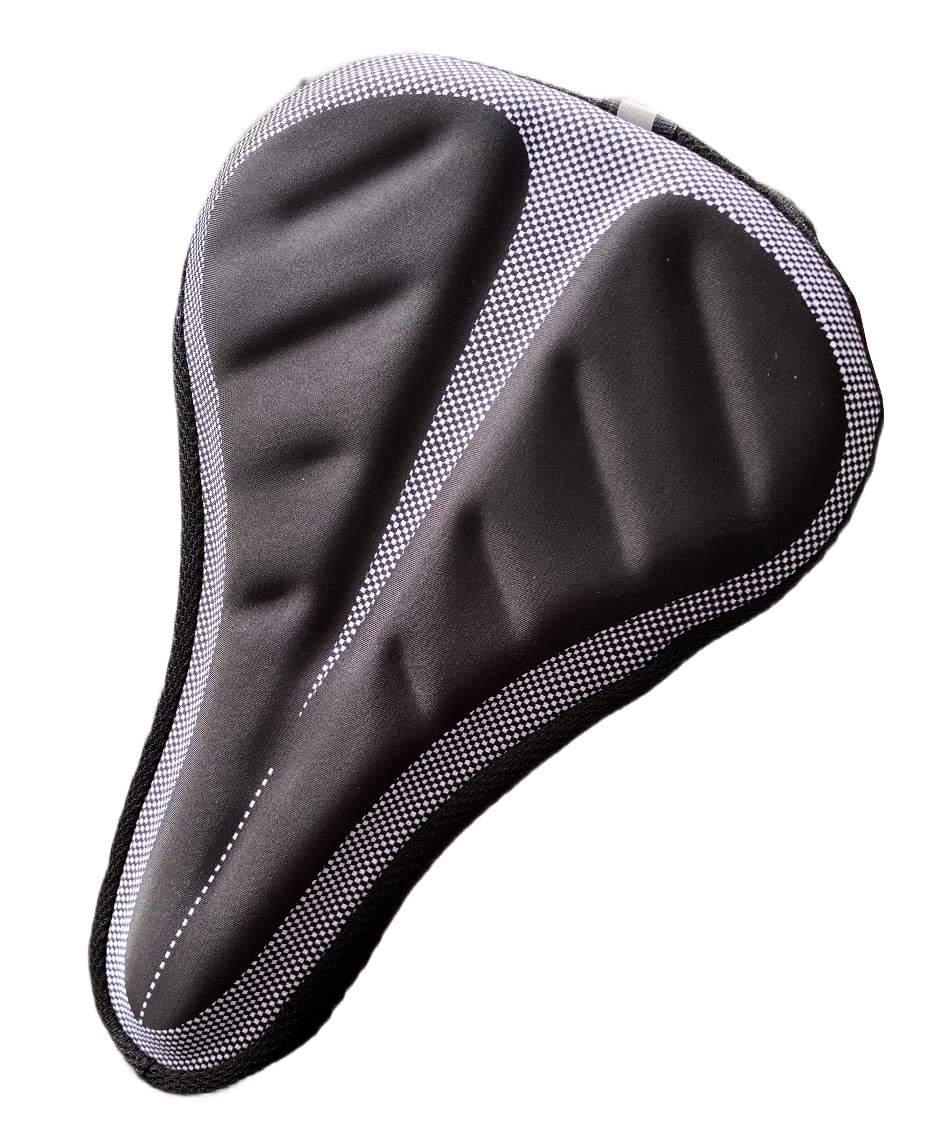 Alexvyan New Soft Bicycle Silicone Gel Saddle Seat & Cycling Cushion Pad Bike Cycle Gel Cover (B09Y18F824) Amazon Price History, Amazon Price Tracker