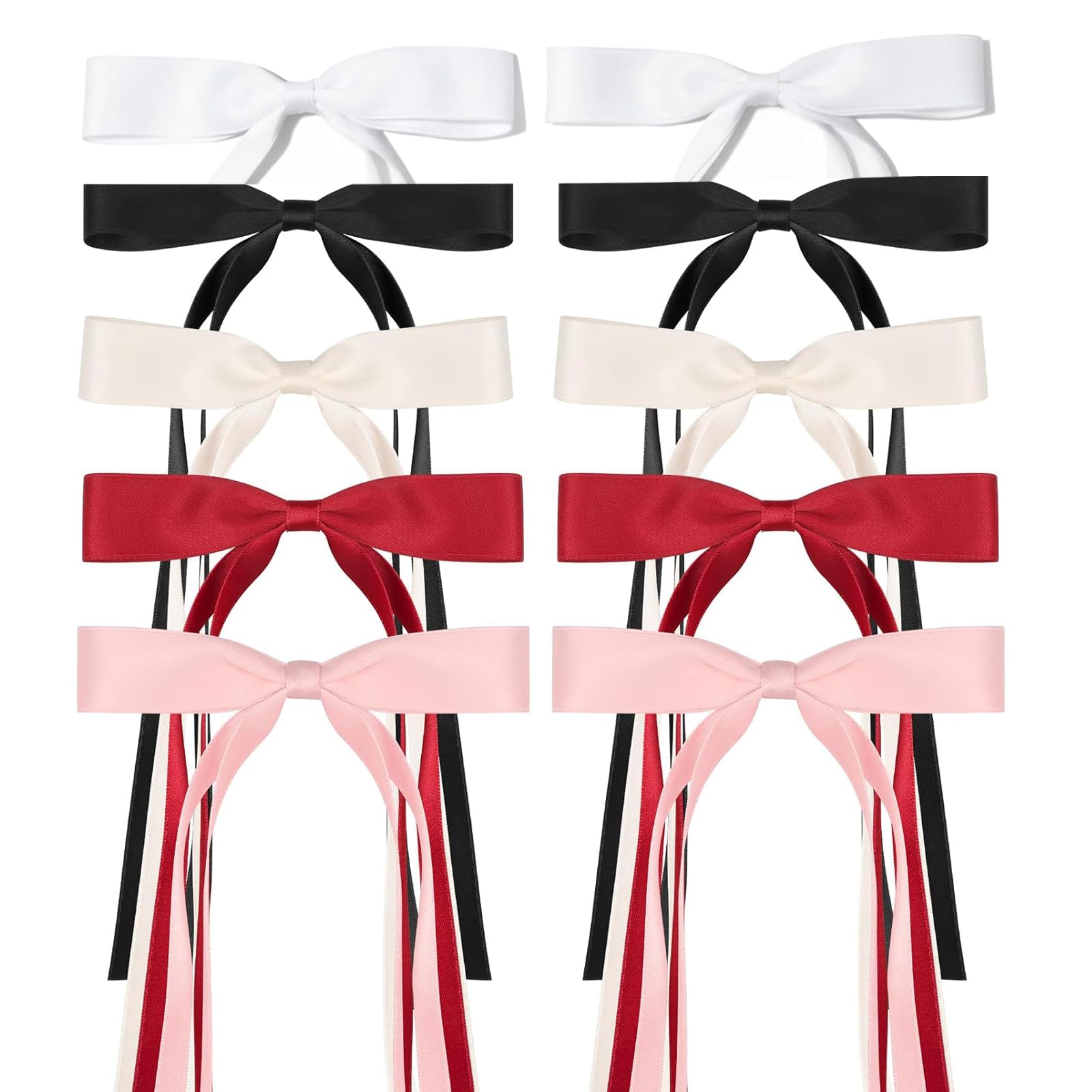 Amazon.com : Ribbon Hair Bows Set for Women and Girls  display picture 3