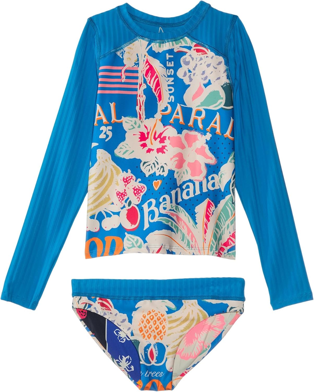 Maaji Girls' Odyssey Rash Guard Set (Little Big Kids)