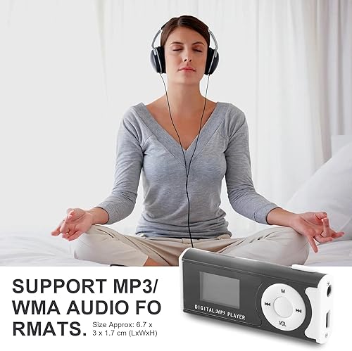 Miniatura 6 de Mini USB Clip Player MP3 Player Pantalla LCD 16GB mini SD TF Tarjeta