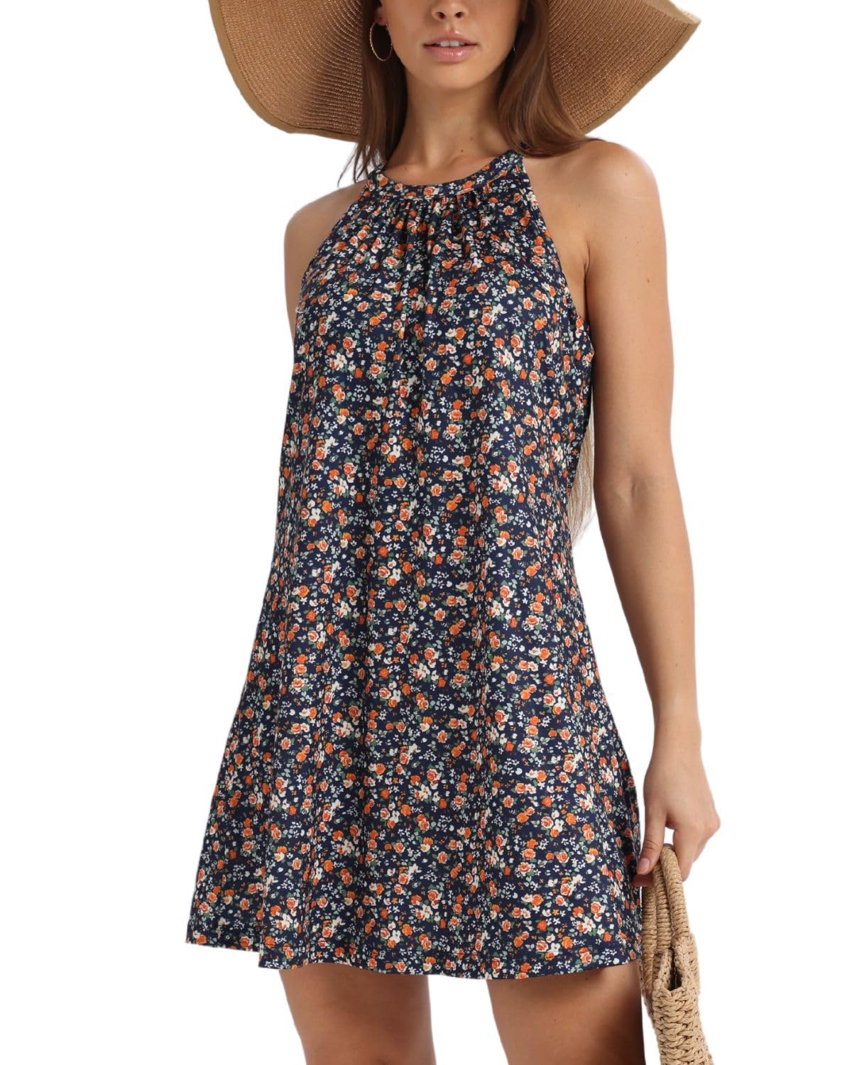 ANYFITTING Halter Dress