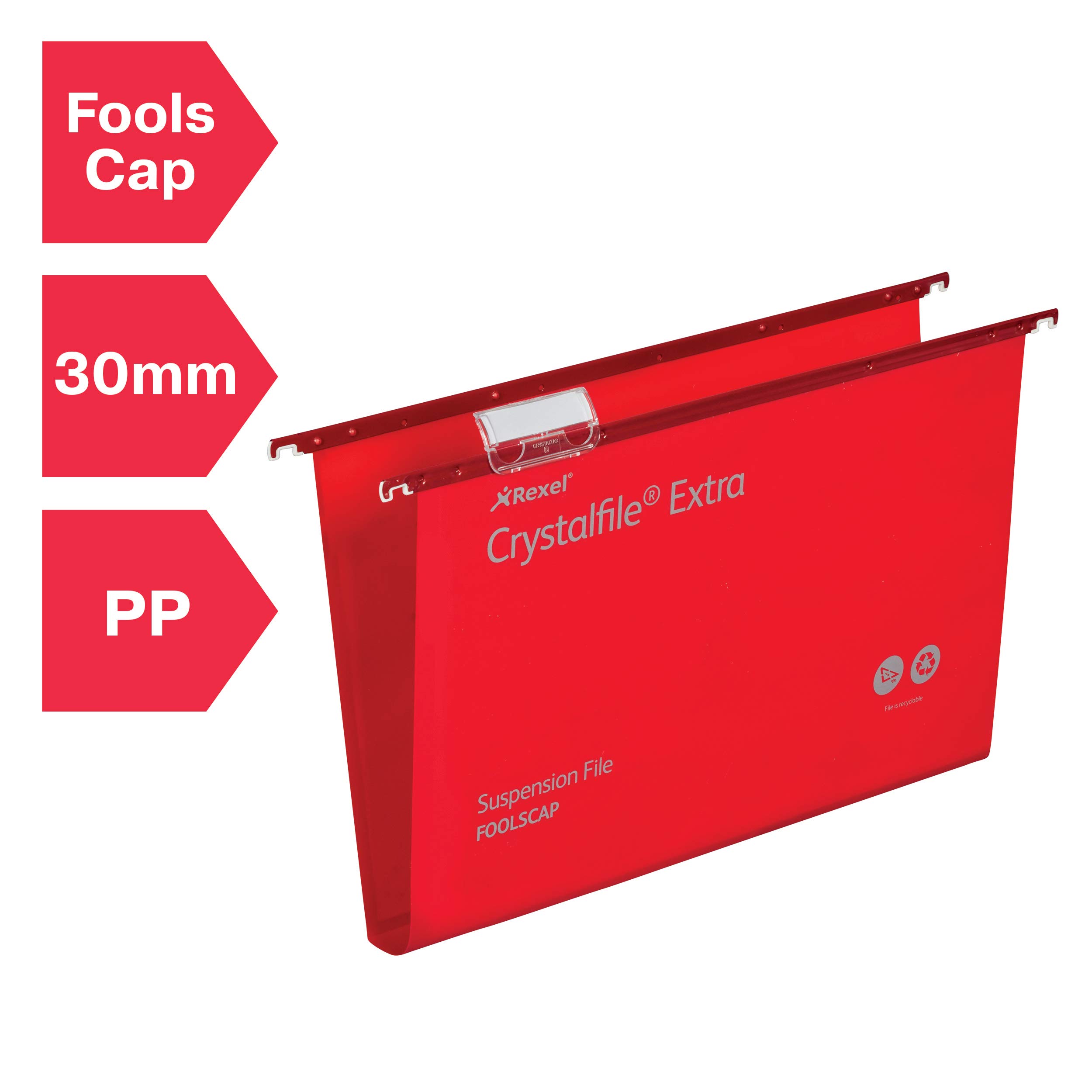 Rexel 70632 cartella Polipropilene (PP) Rosso