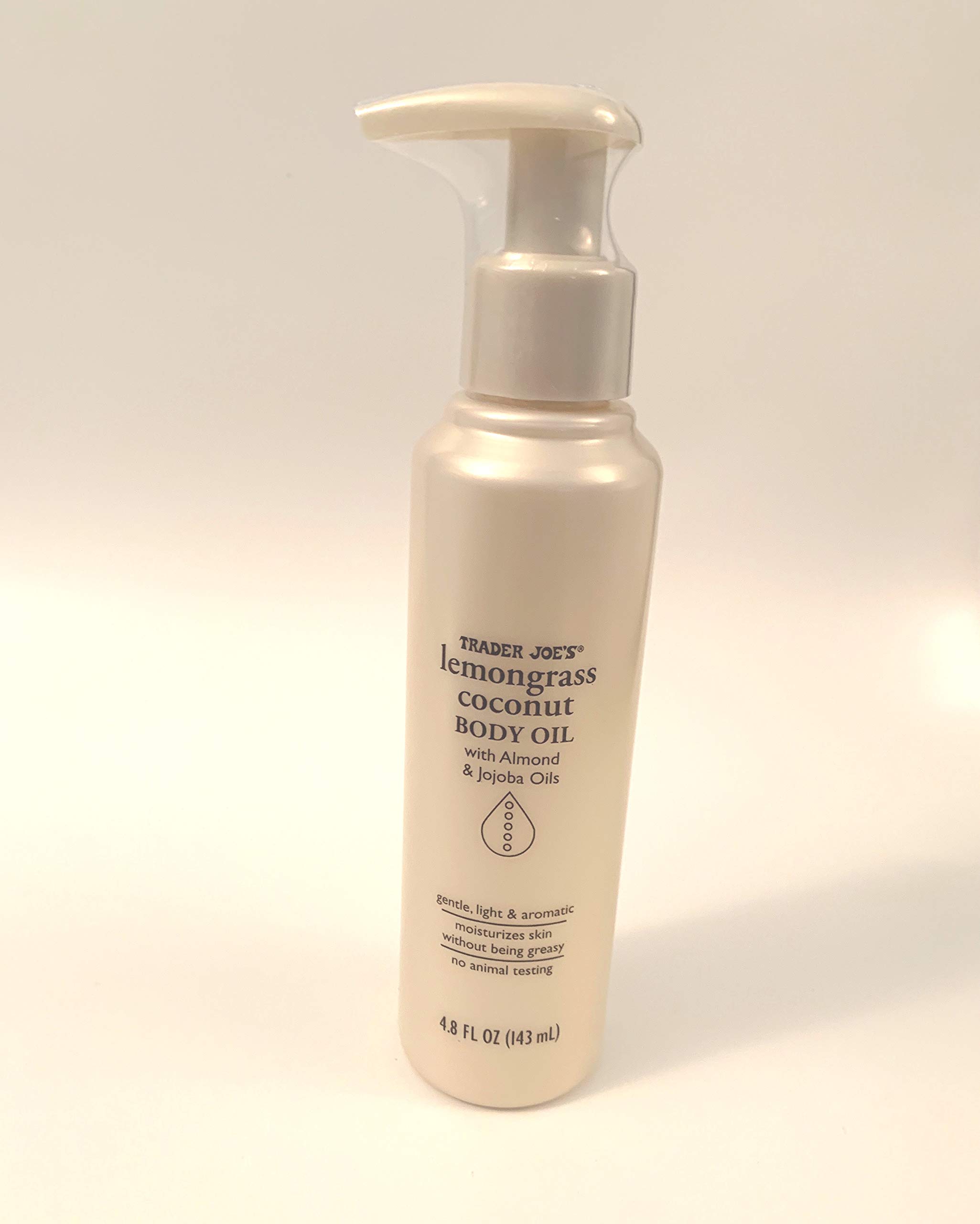 Trader Joe's Trader Joes lemongrass coconut body oil with almond and jojoba oils