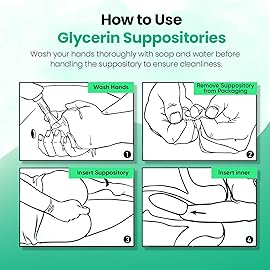 AVEDANA USP 2g Glycerin Laxatives Suppository - 100 Adult Size Laxative Suppositories for Men and Women - Fast and Gentle Relief Suppositories for Constipation - Comfortable Shape Adult Suppository