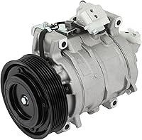 ECCPP A/C Compressor with Clutch for 2013-2017 Honda Accord 2.4L - Durable, Noiseless, PAG46 Pre-Filled