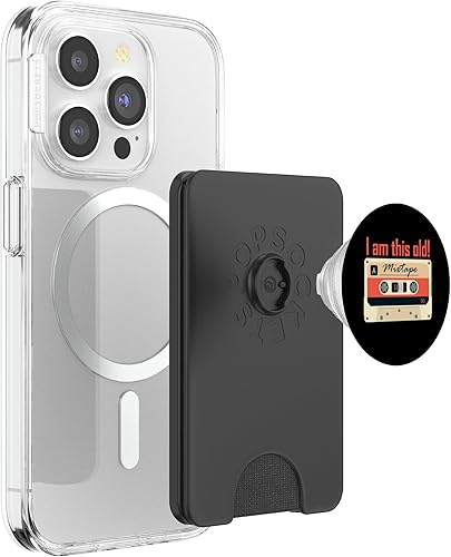 Miniatura 9 de I am this old Vintage Tech Nostalgia Cassette Mixtape PopSockets Standard PopGrip