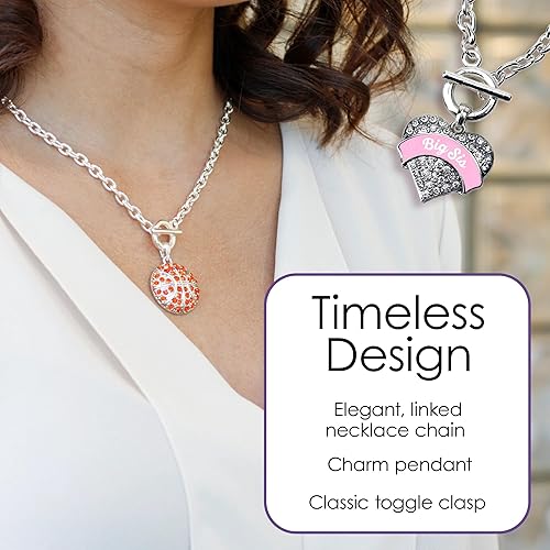 Vista 4 de Inspired Silver - Collar de plata con dije circular de 18 pulgadas con joyas de circonita cúbica