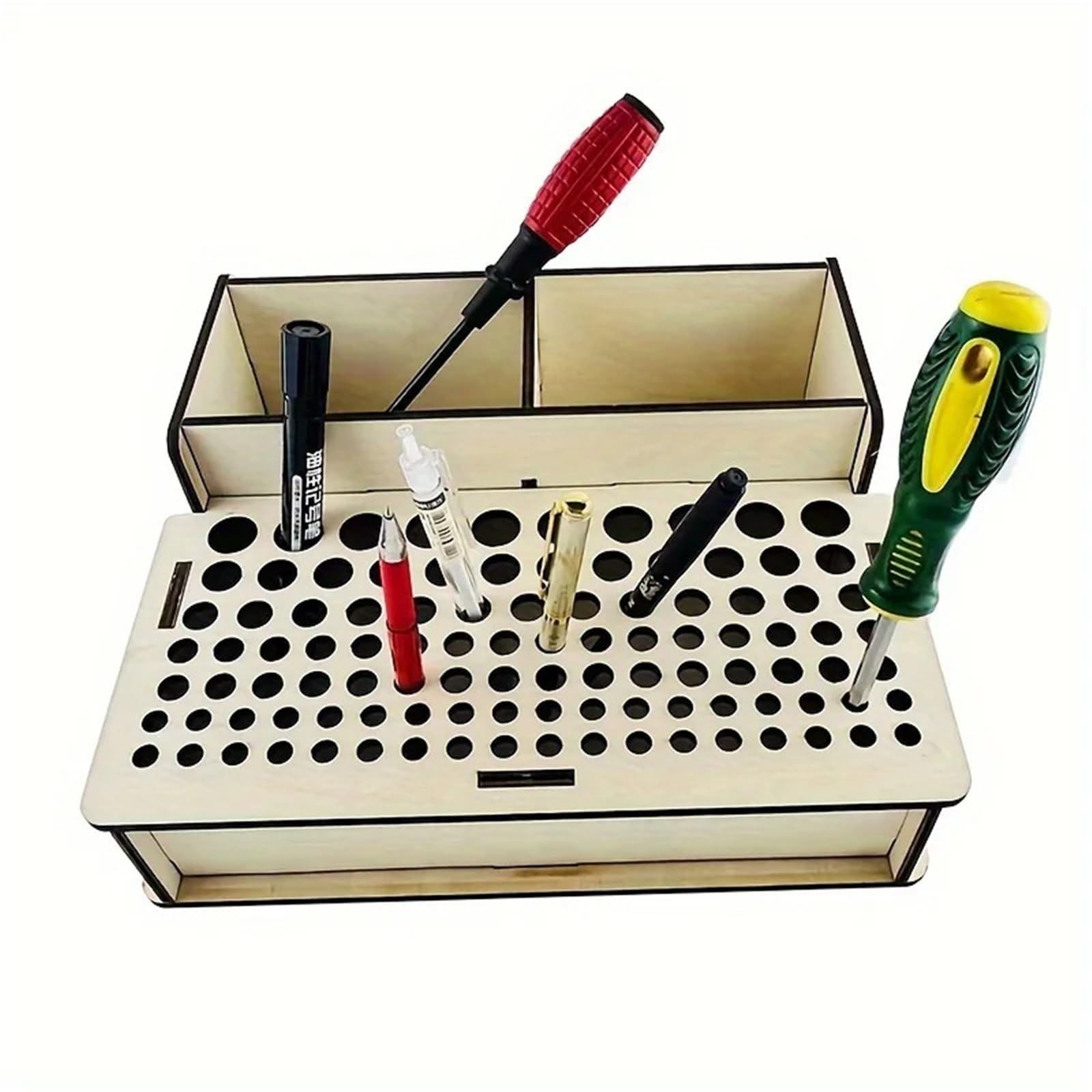 Werkzeughalter Holz-Werkzeug-Aufbewahrungsbox-Halter