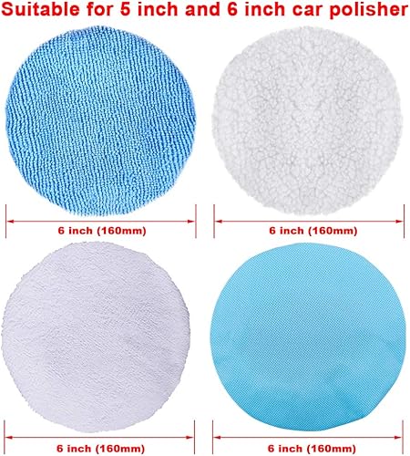 Miniatura 9 de SIQUK Paño para pulidor de coche