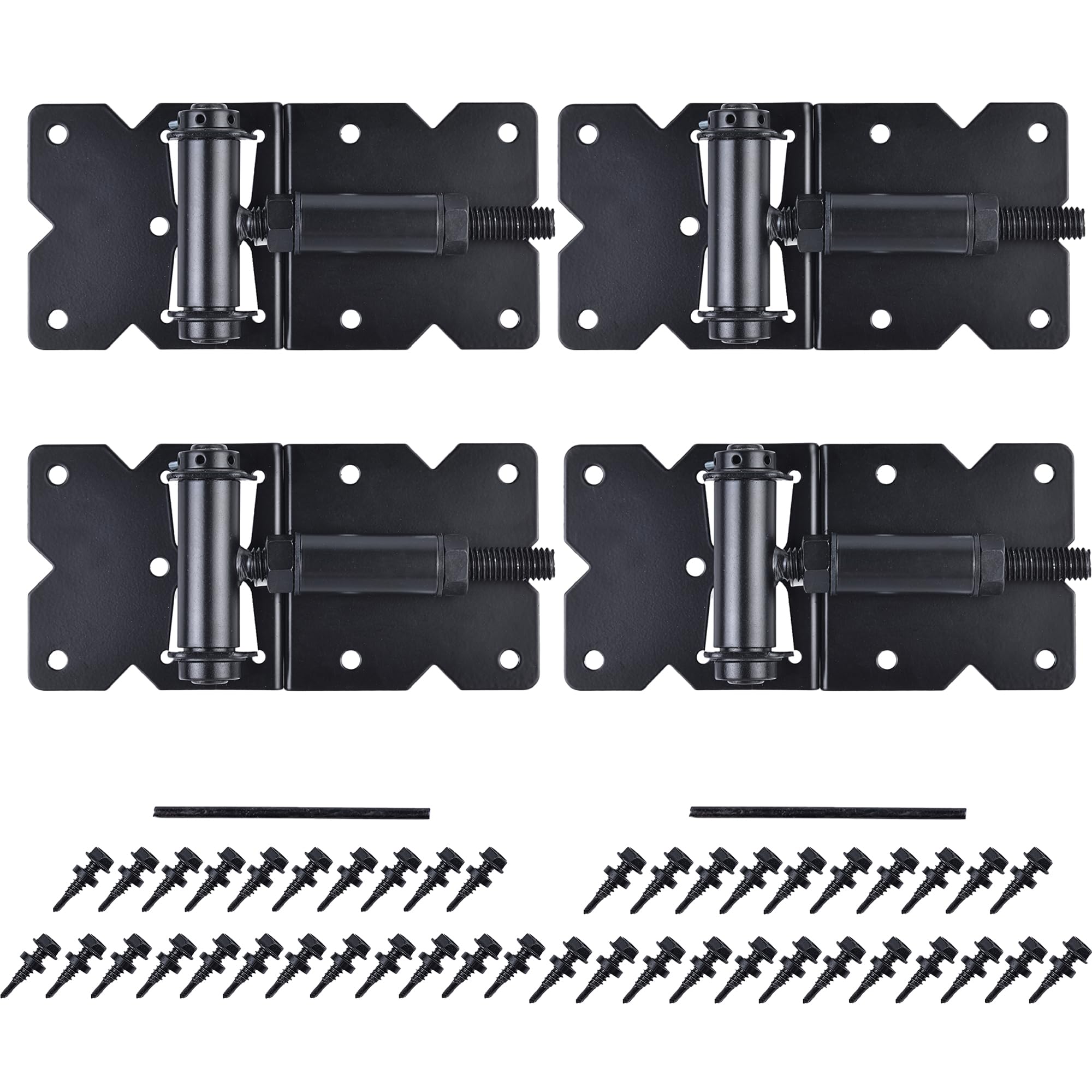 Self Closing Gate Hinges Heavy Duty, 90 Degree Adjustable, 2 Pcs — Amazon image 9