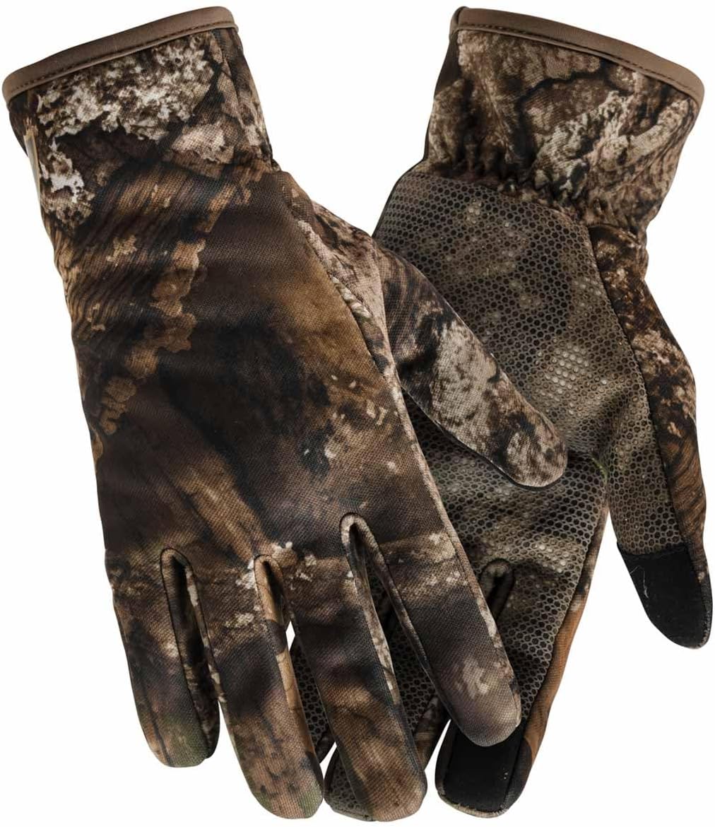SCENTBLOCKER Shield Series S3 Warm Fleece Gloves, Touch Screen Gloves for Men