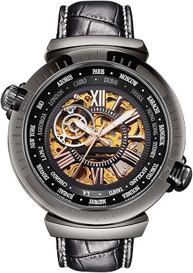 TIME100 Automatic Watches for Men Mechanical Mens Wrist WatchesNo Battery,Winning The Design Competition