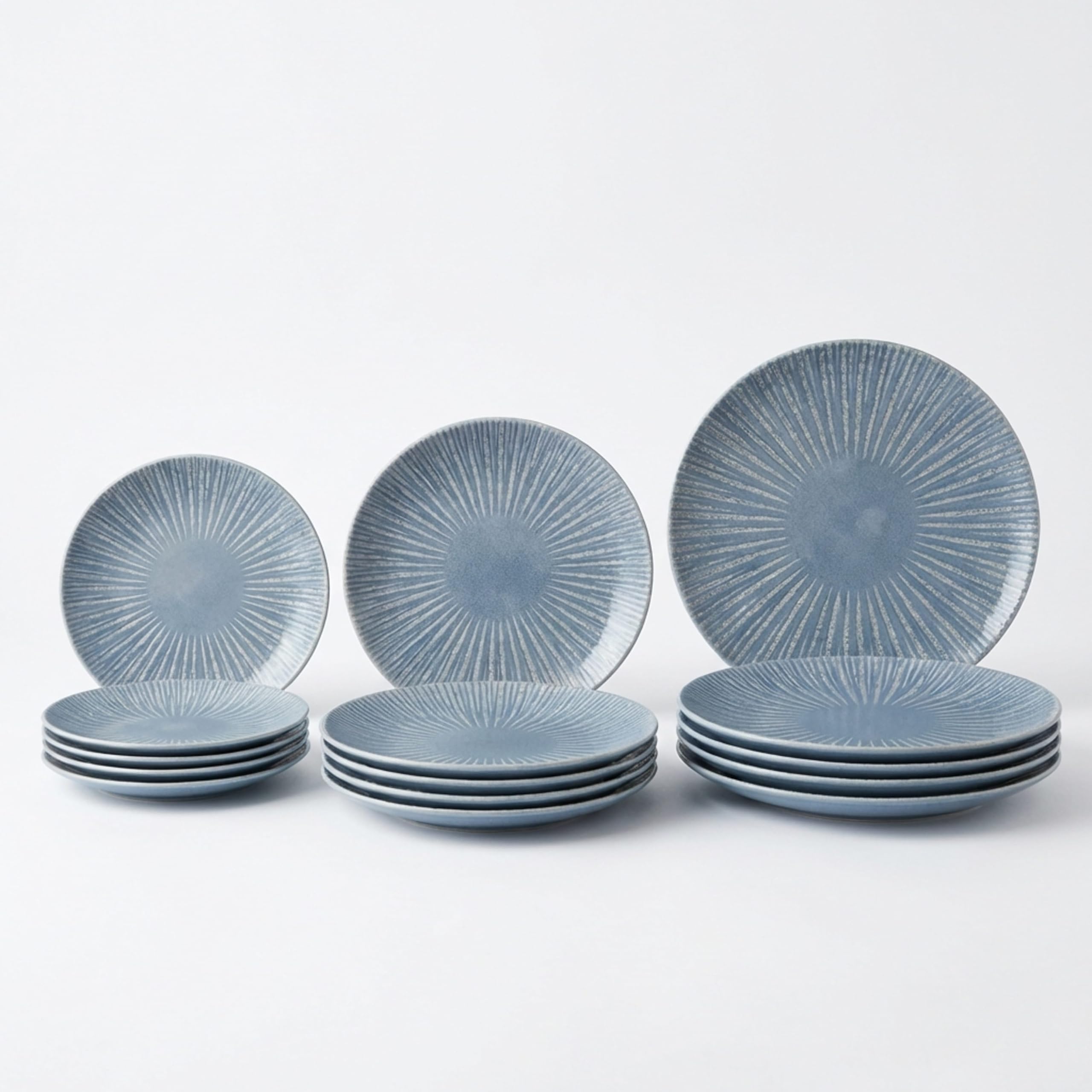 SANTA CLARA | Vajilla Completa 12 Piezas Cerámica Stoneware Redonda para 4 Personas, Apta Microondas y Lavavajillas, Vajilla Coimbra con Diseño Tradicional para Hogar y Cocina — view 16
