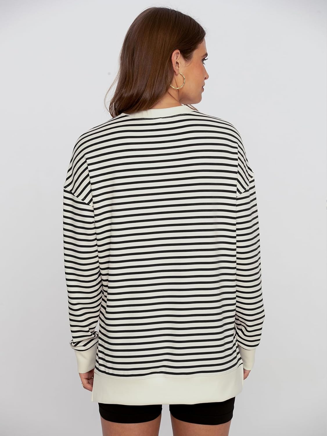 Glamaker Women's Long Sleeve Crewneck Sweatshirt Air Essentials Soft Loose Pullover Sweatshirts - Image 7