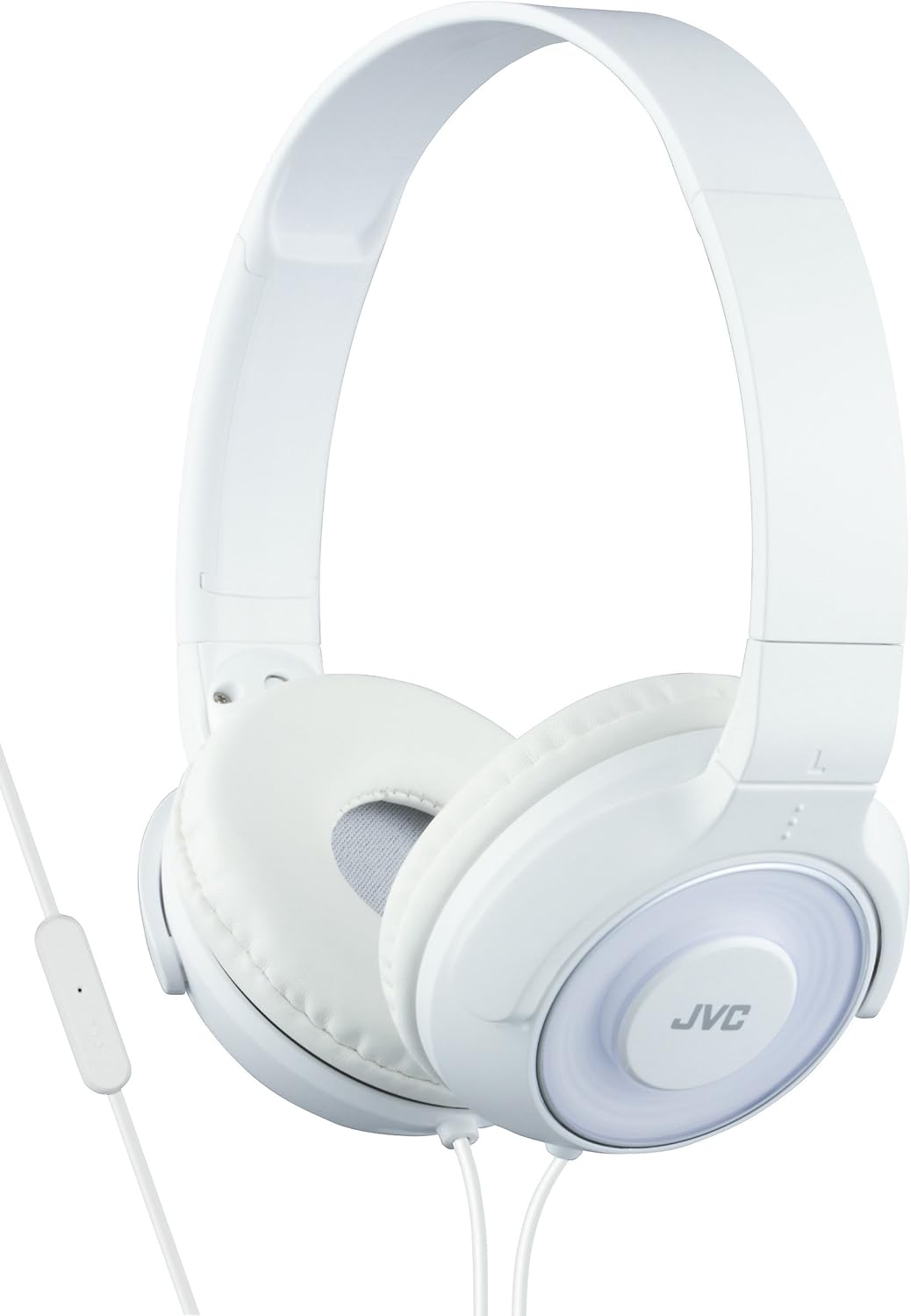 JVC Superior Sound Lightweight Foldable OnEar Headphones with Mic and