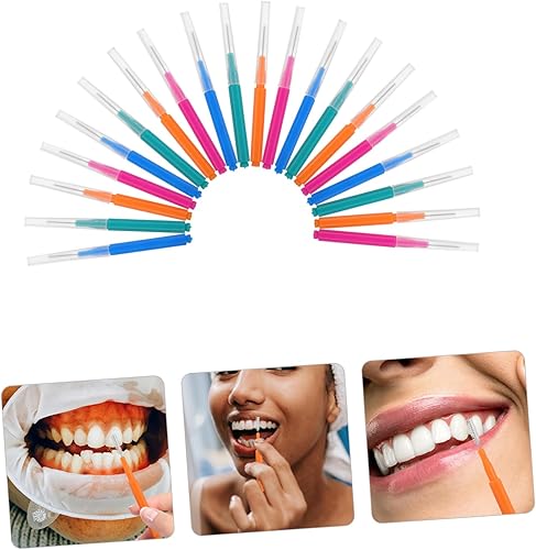 40pcs Interdental Brushes - Deep Teeth Cleaning Floss Picks