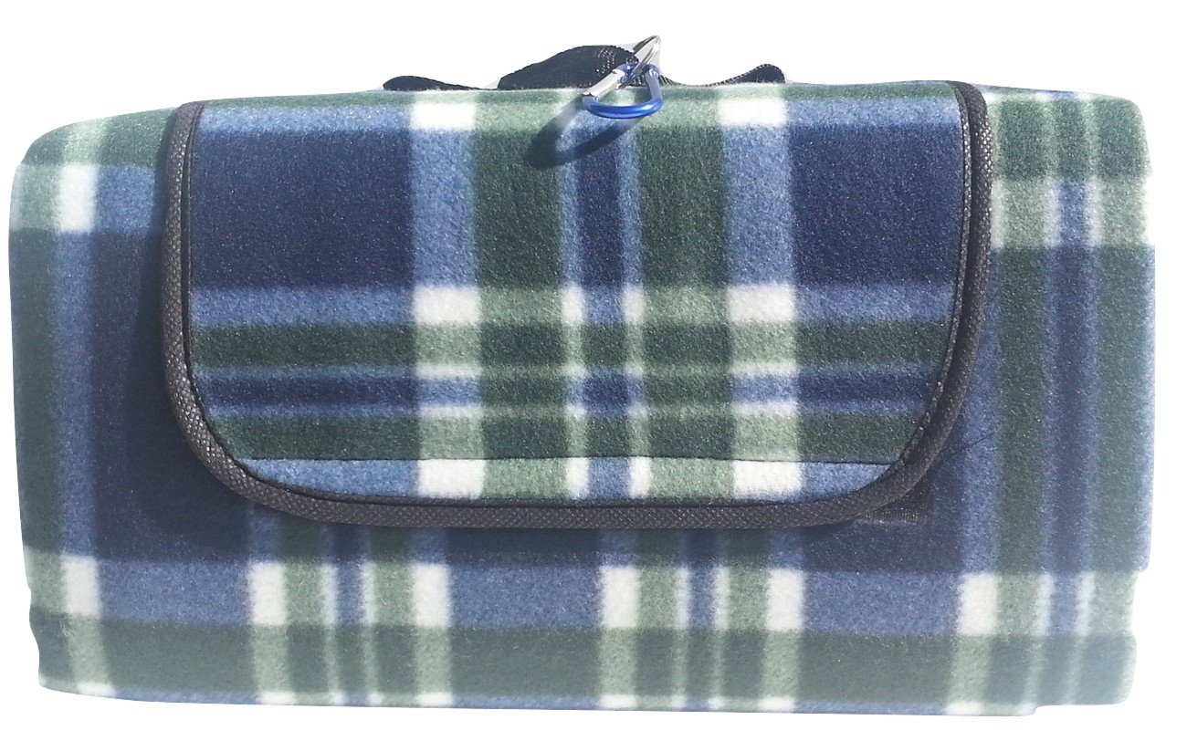 Multipurpose Waterproof Backing Plaid Picnic Blanket is the Perfect Picnic Mat, Beach Blanket, Waterproof Camping Mat or Time Out Mat