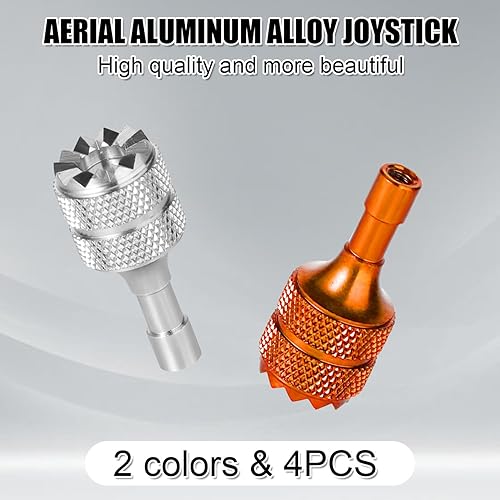 Miniatura 3 de 4 unidades de control de drone 3 Pro RC Smart Controller, joysticks remotos desmontables de repuesto para drones (naranja plateado)