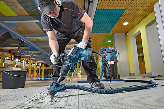 Bosch Professional GDE max dust Extraction (Compatible with All Current Bosch SDS max Rotary and Demolition Hammers, 750 g Weight)