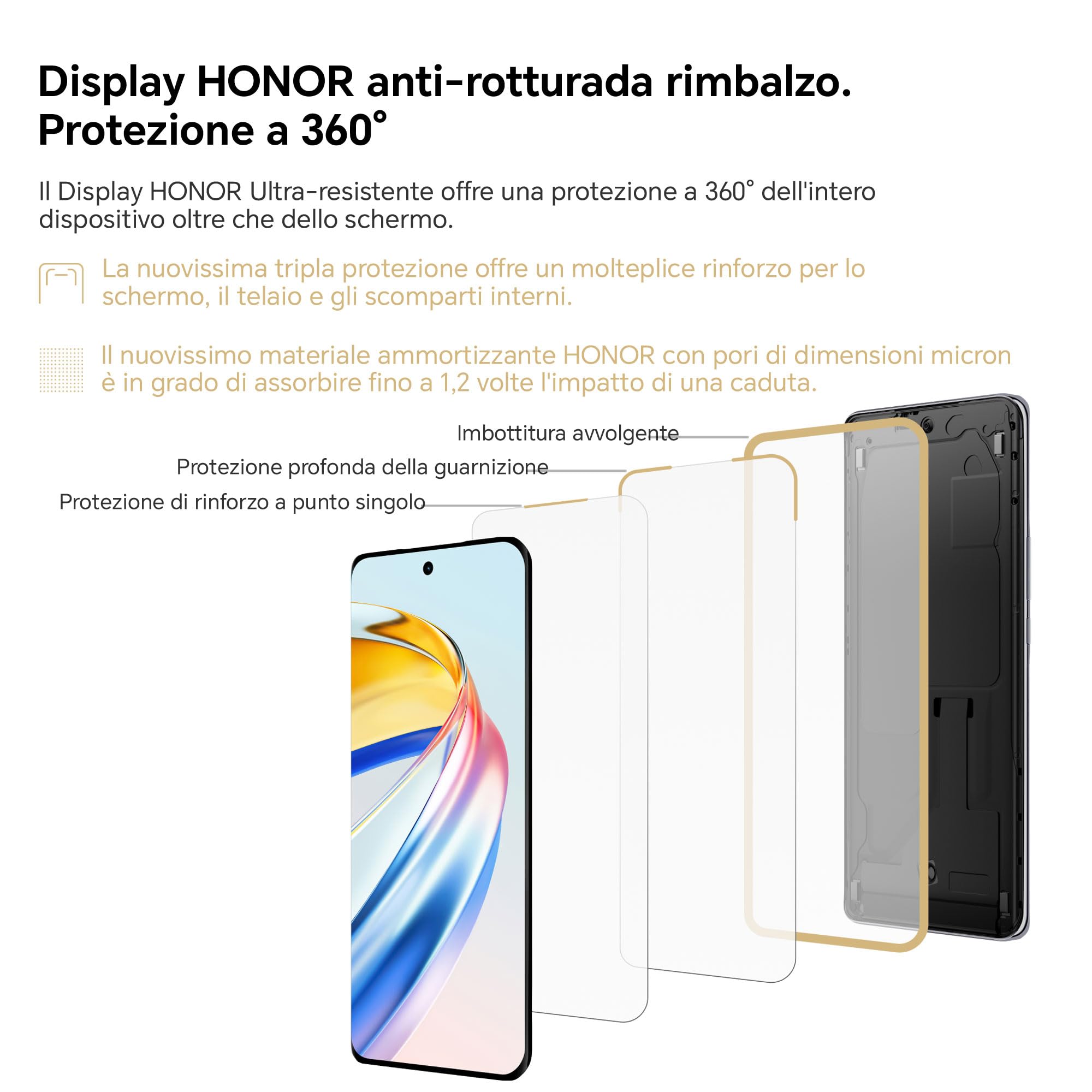 HONOR Magic6 Lite Smartphone 5G Android 13 Dual SIM NFC, 8GB RAM 512GB, AMOLED da 6.78 pollici anti-rottura da rimbalzo con Snapdragon 6 Gen 1,108MP,5300 mAh, Emerald Green [Versione italiana]