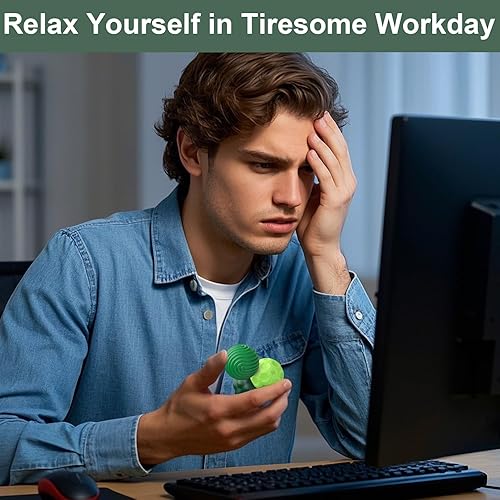 Miniatura 58 de BUSOHA Bolas de silicona para la ansiedad, paquete de 4 juguetes para adultos, juguetes sensoriales para adultos, adolescentes, regalos para calmar