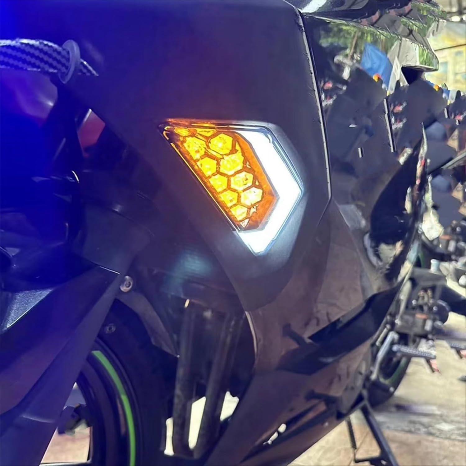 オートバイ信号灯 Compatible With For ZX-6R 2013-2023 For Ninja 650
