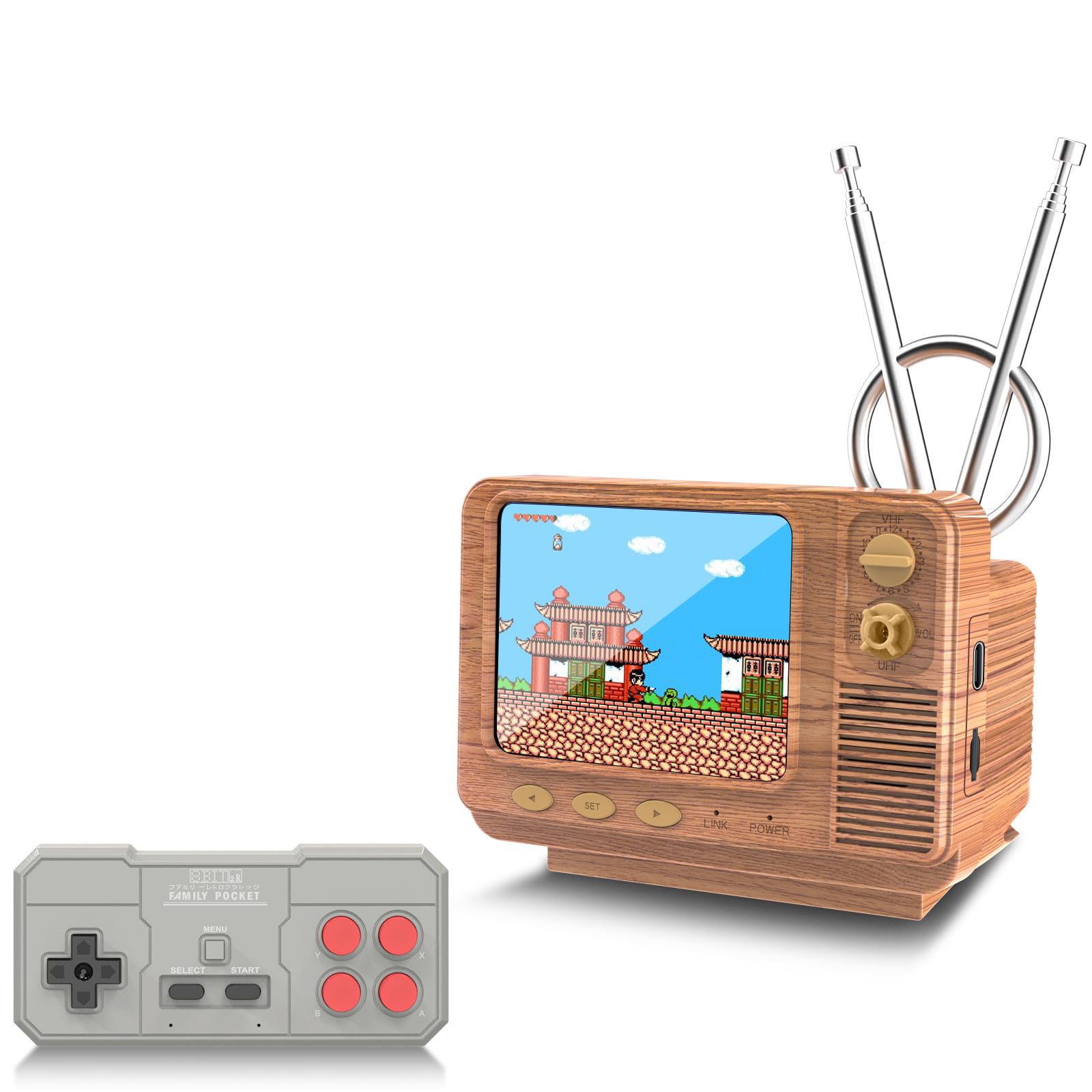 Amazon.com: Retro Game Console - JALECO + 168 Classic Games, 2.4G