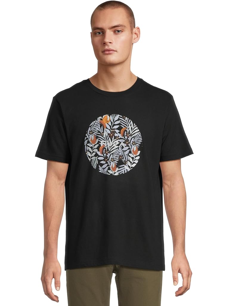 Black RVCA Motors Short Sleeve