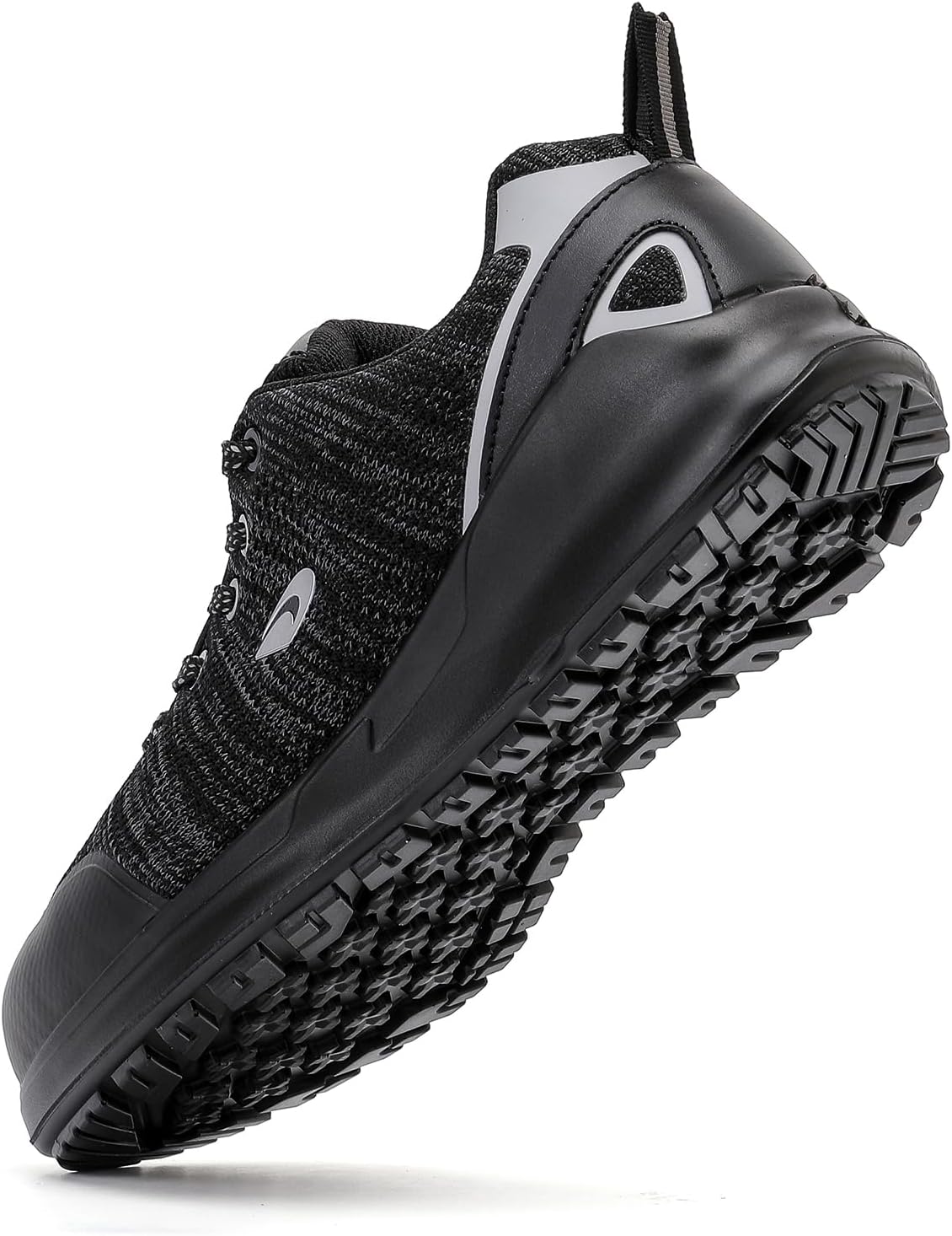 DRKA Steel Toe Shoes for Men, Breathable Lightweight Work Sneakers Safety Shoes for Men with Anti-Static - Image 6