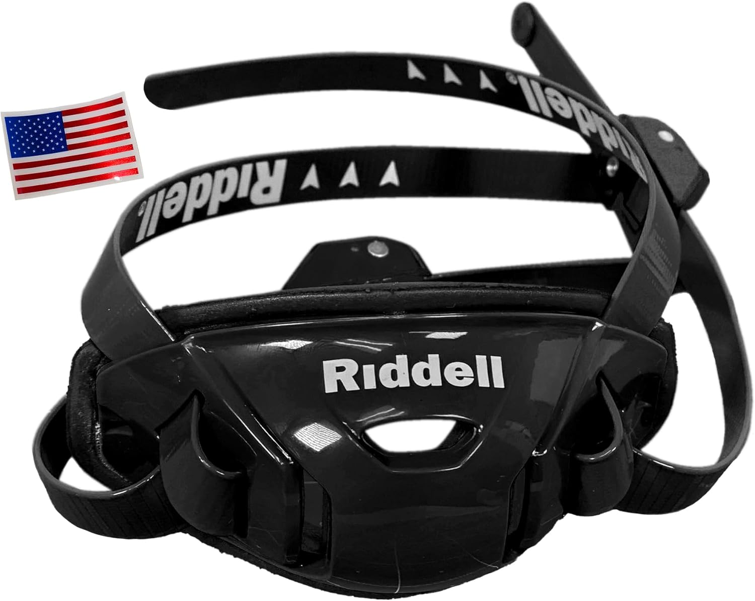 Riddell SpeedFlex Hard Cup CamLoc Chinstrap + Chrome US