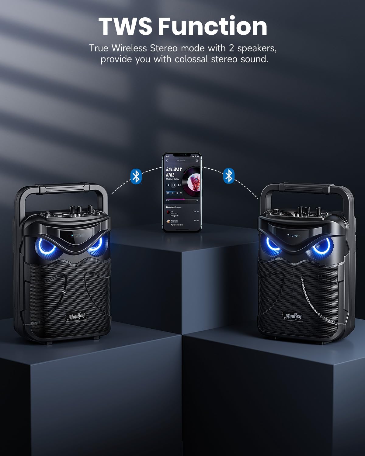 MPS3 Portable Karaoke Speaker