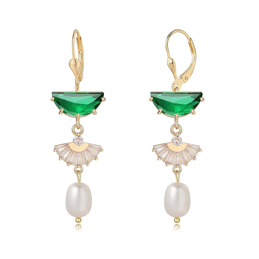 ★MIDNIGHT MOMENT.★ symmetry pearl earring gold MIDNIGHT MOMENT