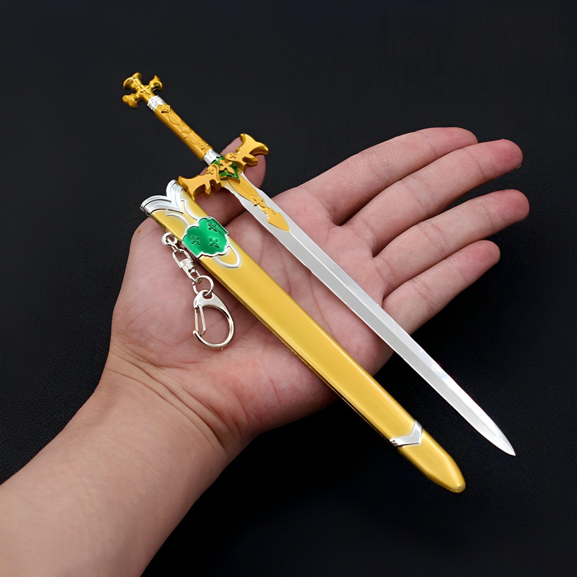 Amazon.com: ARAZI SAO Sword Model:,Golden osmanthus Sword : Sports