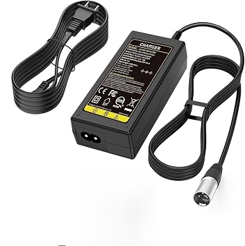 44V 1.5A Scooter Battery Charger for 36V Lead Acid Battery Razor MX500 MX650 SX500, Schwinn S600 S750 S1000 X1000, IZIP I600 I750 I1000, Mongoose M750, X-Treme X-600 650, Stealth X1000, Evo 500 1000