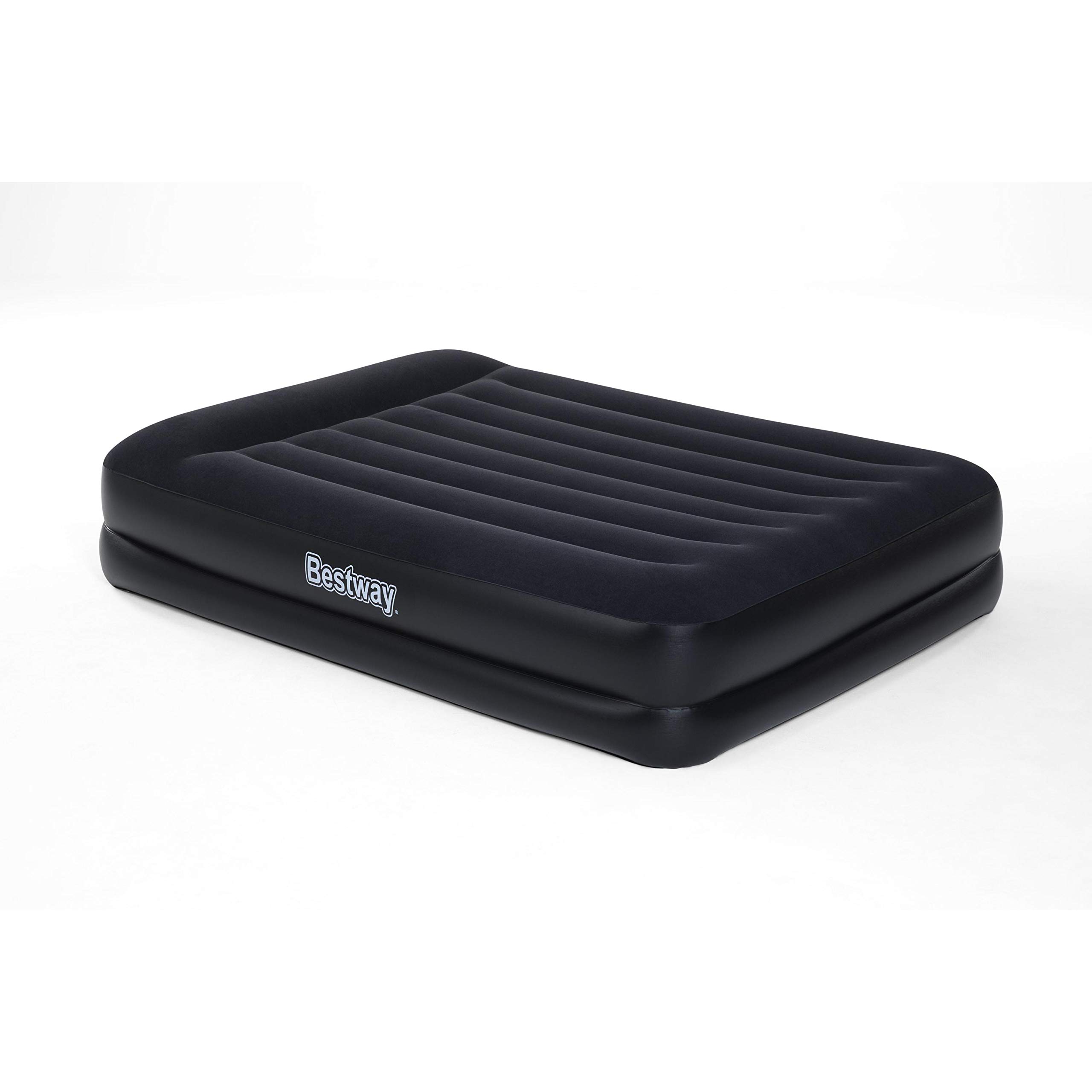 Bestway Aeroluxe Airbed, Luftbett mit eingebauter Elektropumpe, Queensize 203x152x46 cm
