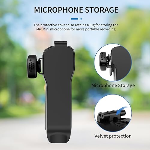 Miniatura 3 de XIAOTJ Pocket 3 Cover Funda protectora para DJI Osmo Pocket 3Xtra Muse Accesorios Gimbal Lens Protector de pantalla, tapa dura compatible con Pocket