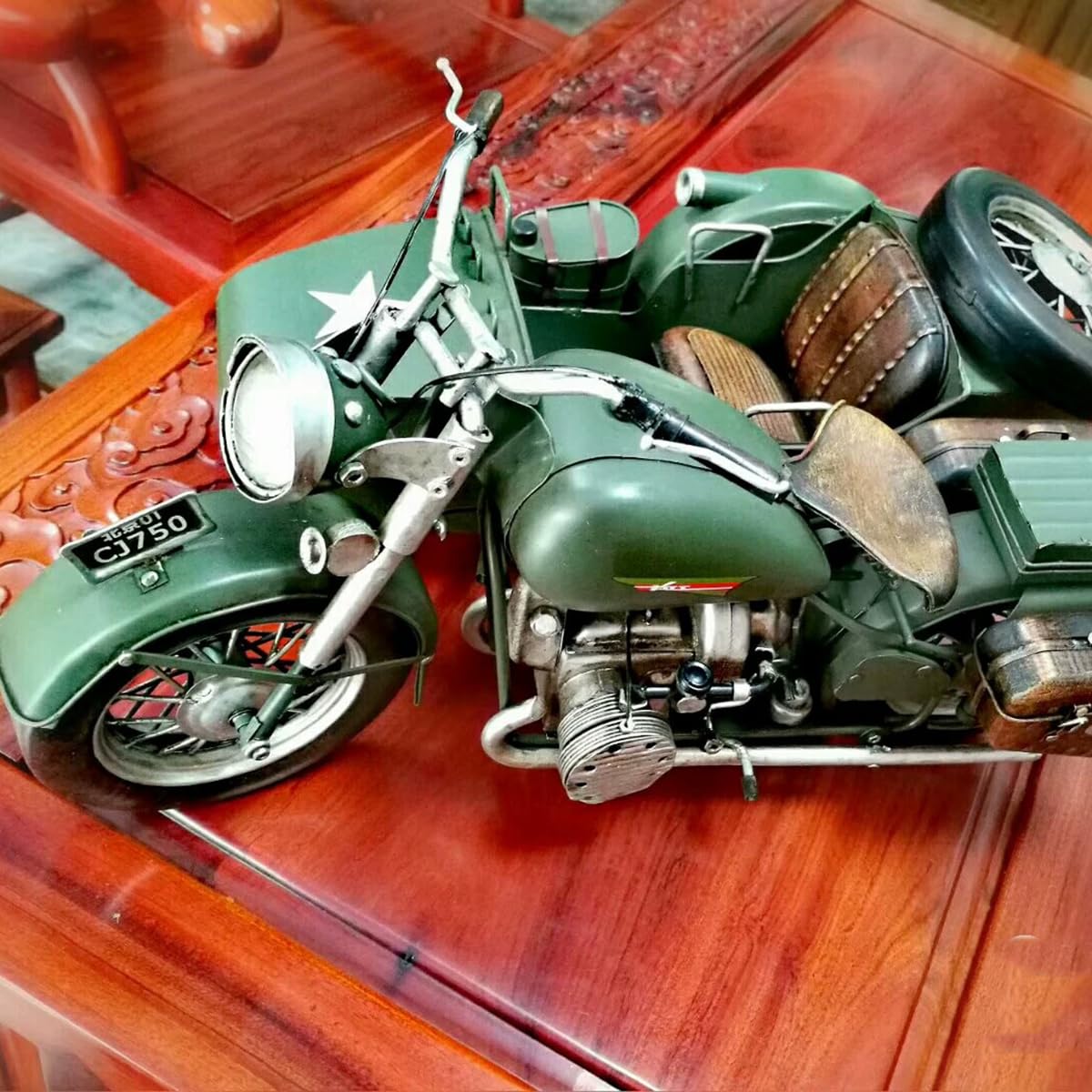 Amazon.co.jp: ヴィンテージバイク 37センチ大型サイズ 1/7