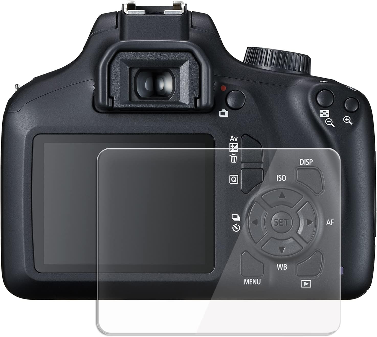 Safety Accessories Anti Fingerprint & Scratch Resistant Glass Compatible with Aiptek DV M2 Point & Shoot [Pack 2],Transparent & Clear Glass