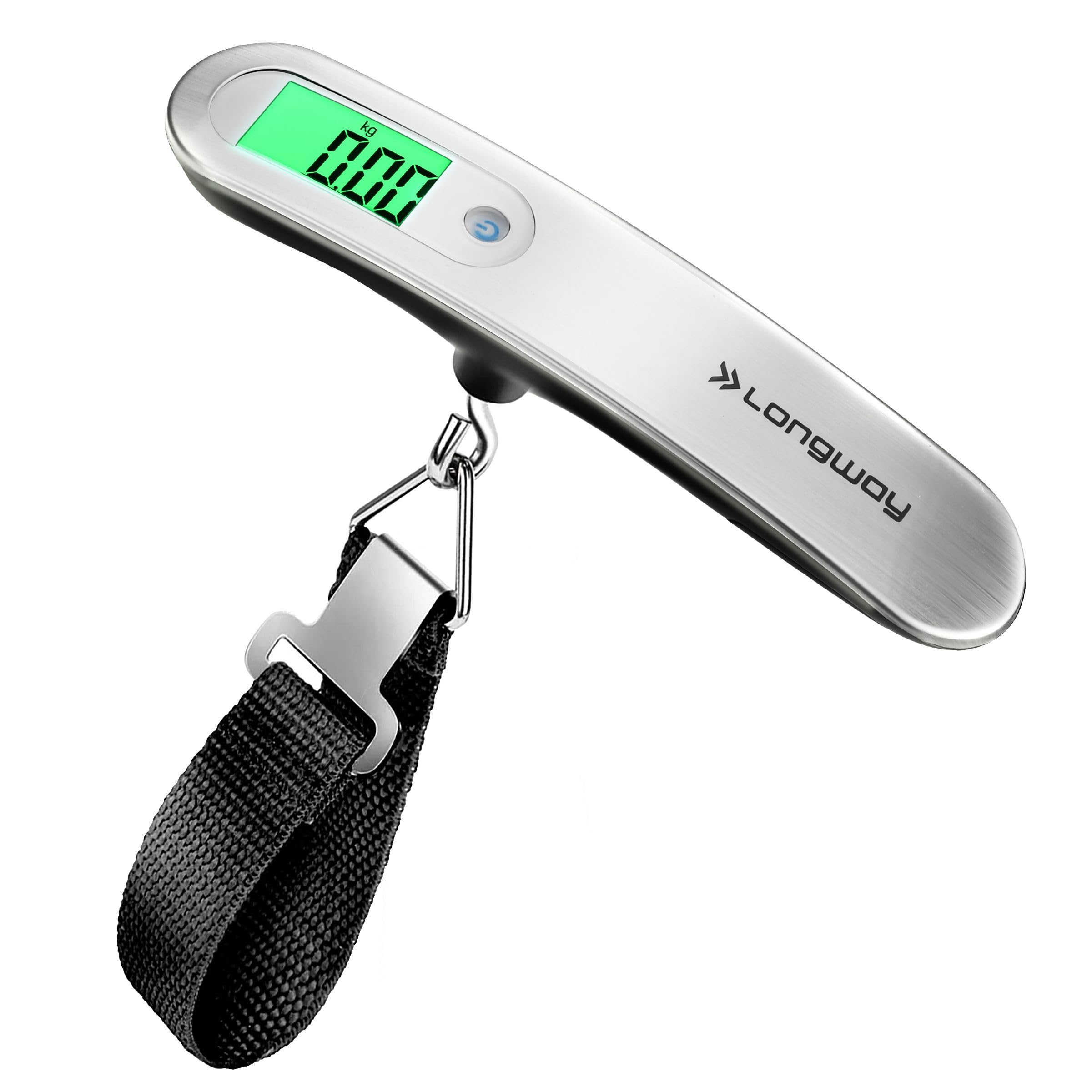Longway Traveltare Digital Portable Luggage Weighing Scale | LCD Display for Accurate Measurements | Lifetime Replacement | Weighing Scale for Home, Travel, Flights & Bags (Silver, 50 kg)-picture-23