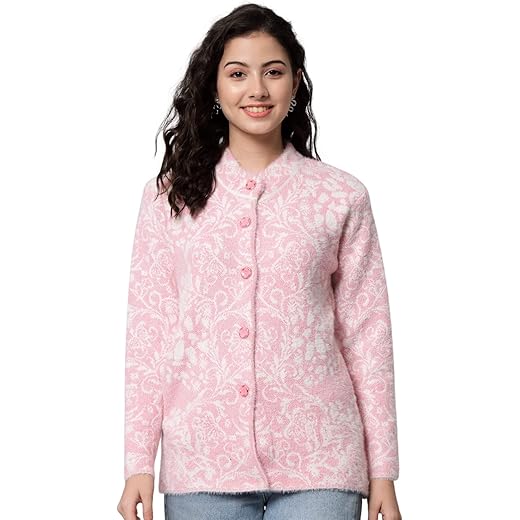 eWools Womens Wool Cardigan