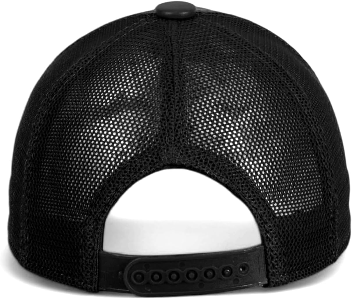 Leather and Mesh Hat – Lightweight, Breathable, Adjustable Cap, Sun Protection for Outdoor and Everyday Use